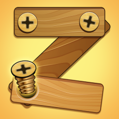 Wood Nuts Master: Screw Puzzle